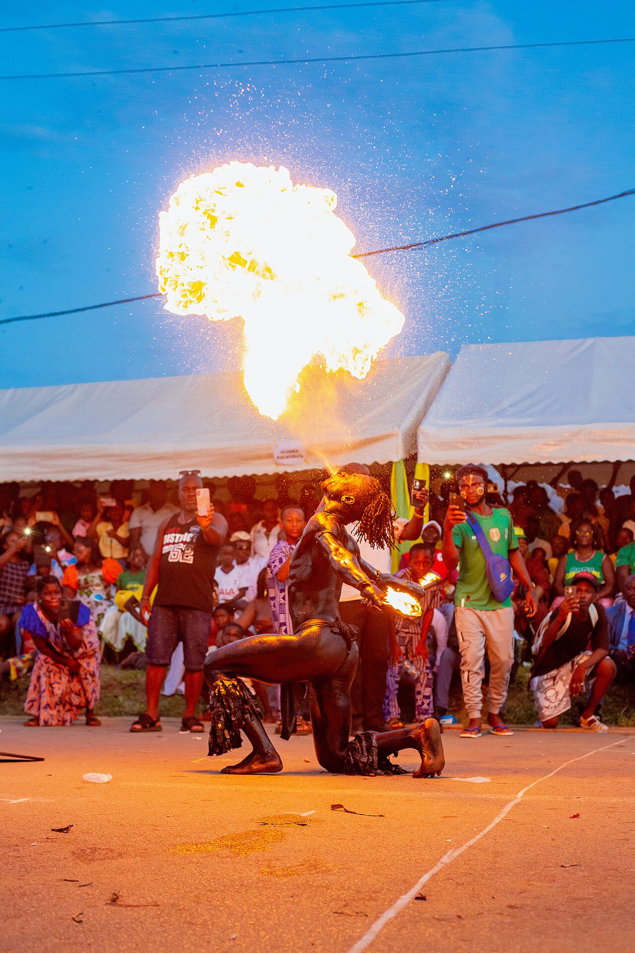 Passage Zoulou au Popo Carnaval 2025